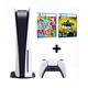 consolaplaystation5dosjuegosblanco