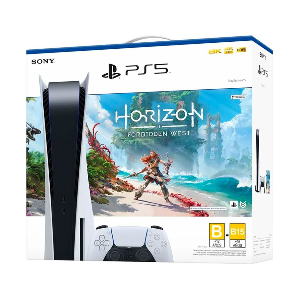 Consola Sony PlayStation 5 + Horizon Forbidden West 