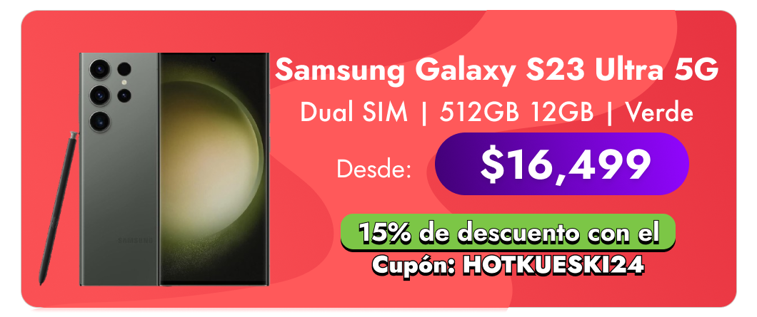 Samsung Galaxy S23 Ultra 5G Dual SIM 512GB 12GB Verde