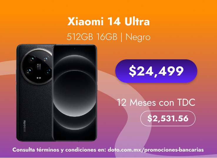 Xiaomi 14 Ultra 512GB 16GB Negro