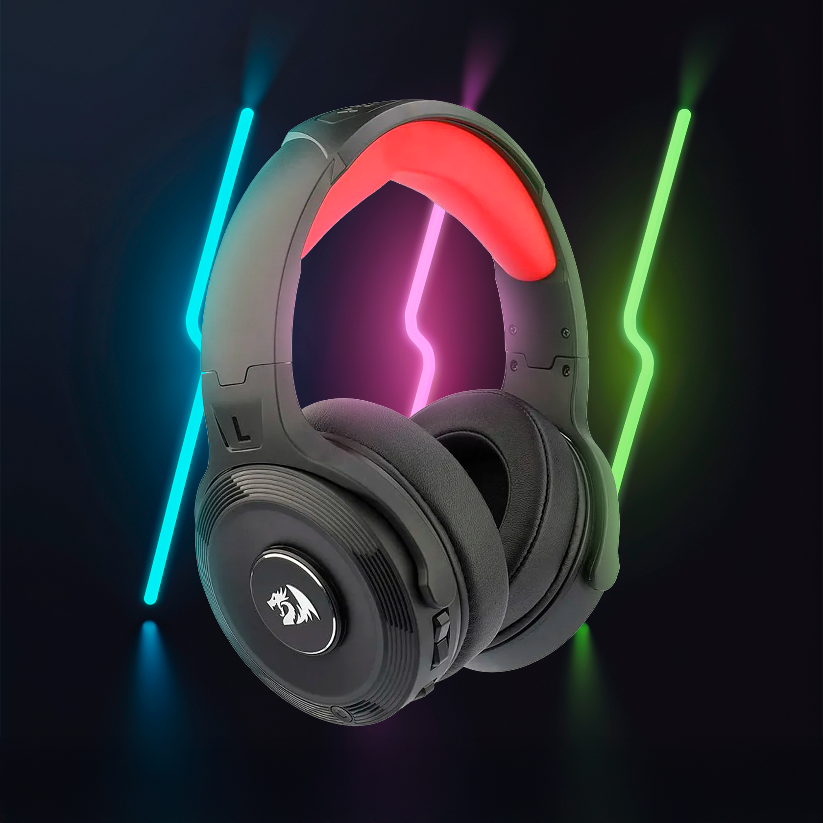 Redragon Pelops H818 Audífonos Gamer Inalámbrico Negro