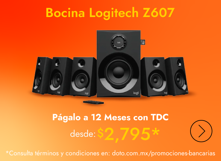 Bocina Logitech Z607 160W