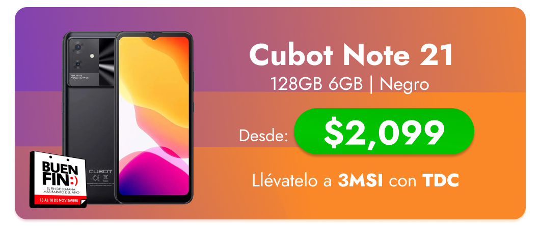 Cubot Note 21