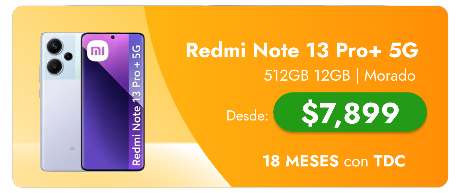 Xiaomi Redmi Note 13 Pro+ 5G 512GB 12GB