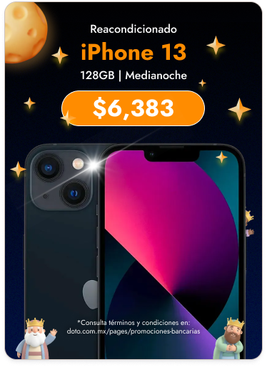 Apple iPhone 13 128GB Reacondicionado Medianoche