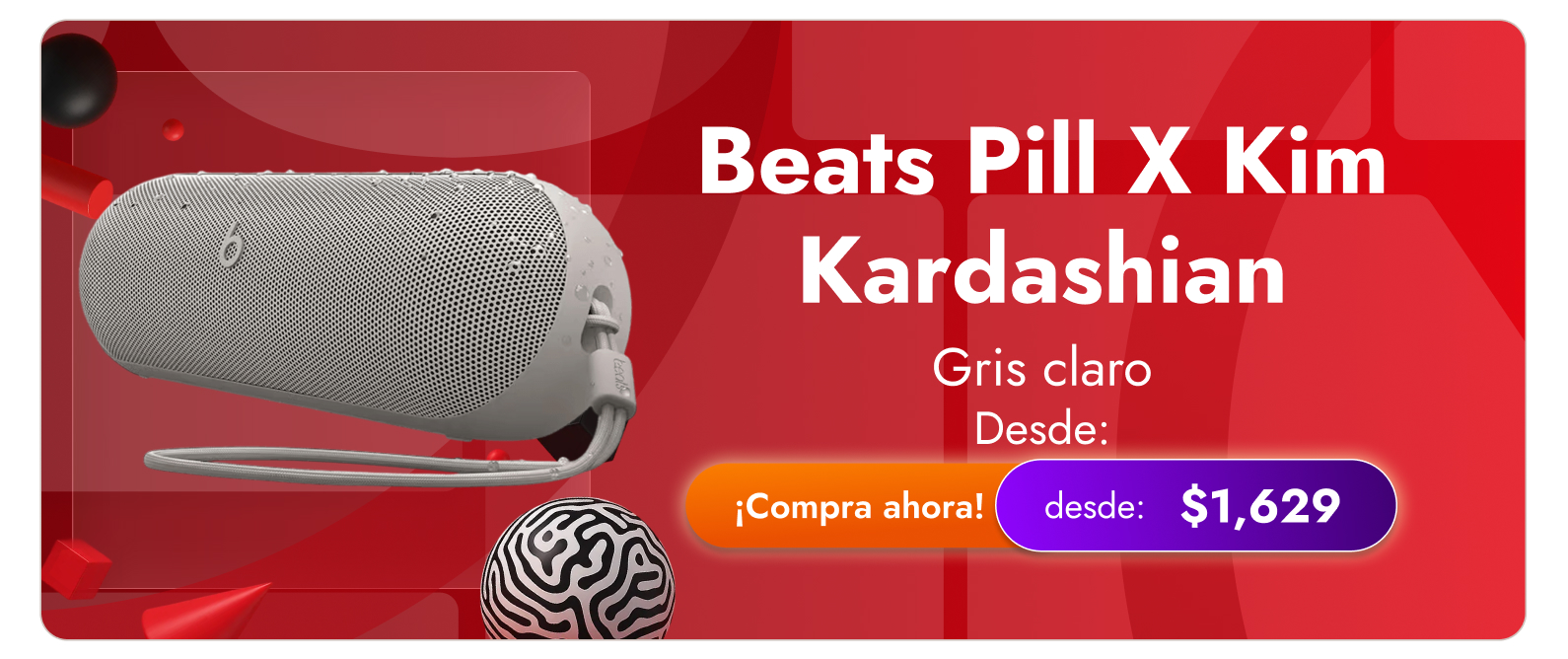 Beats Pill X Kim Kardashian