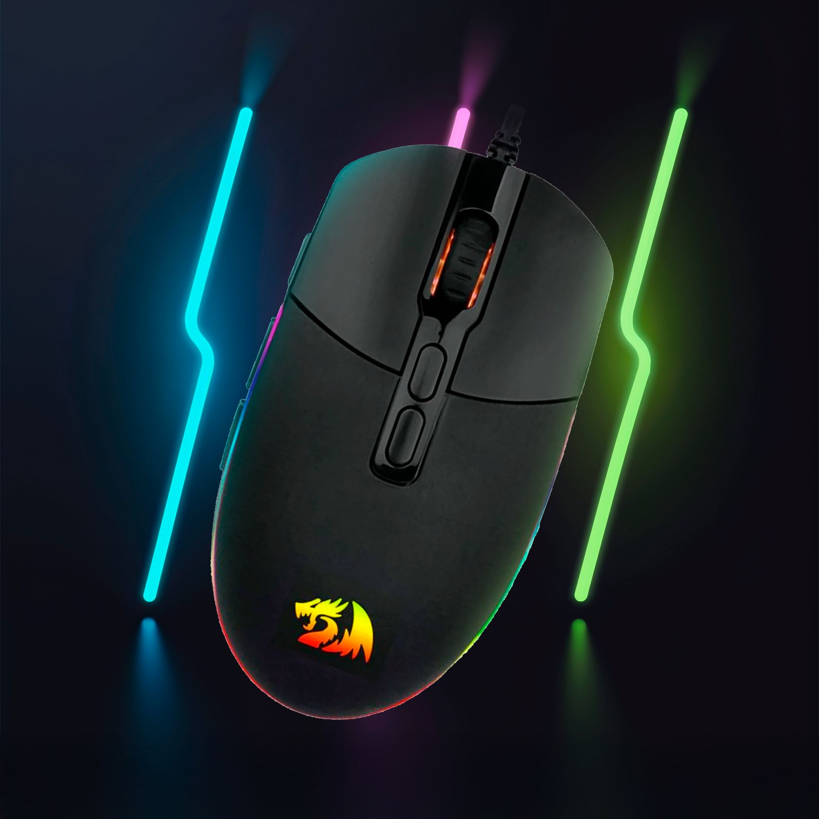 Redragon Invader M719 Mouse Gamer Negro