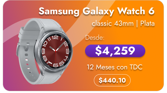 Samsung Galaxy Watch 6 classic 