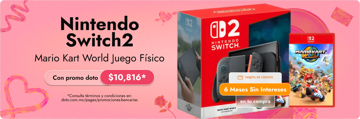 Nintendo Switch 2 256GB + Mario Kart World Juego Físico Negro