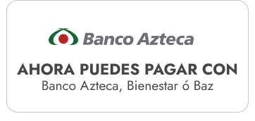 Nueva forma de pago con Banco Azteca