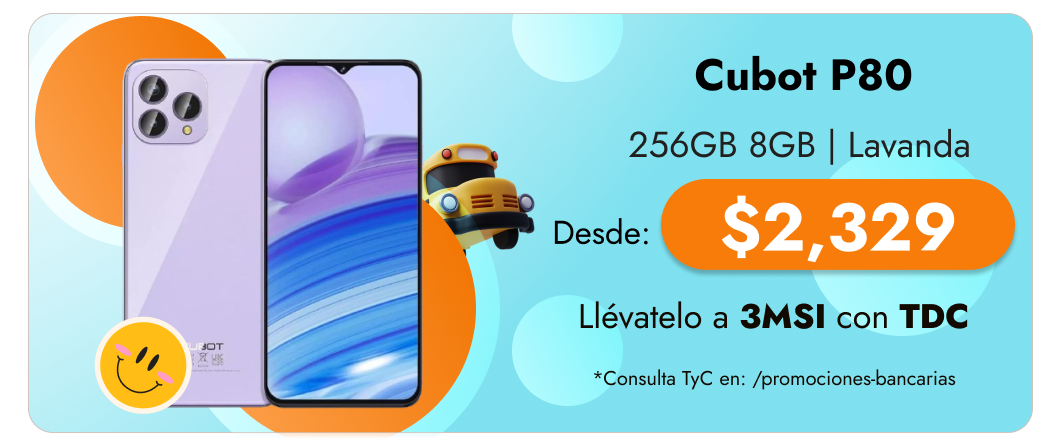 Cubot P80 256GB 8GB