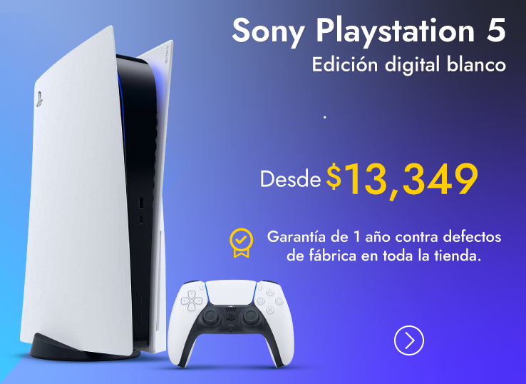 Oferta sony Playstation 5 edición digital blanco