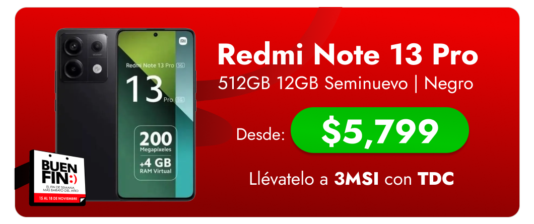 Xiaomi Redmi Note 13 Pro+ 5G 512GB 12GB