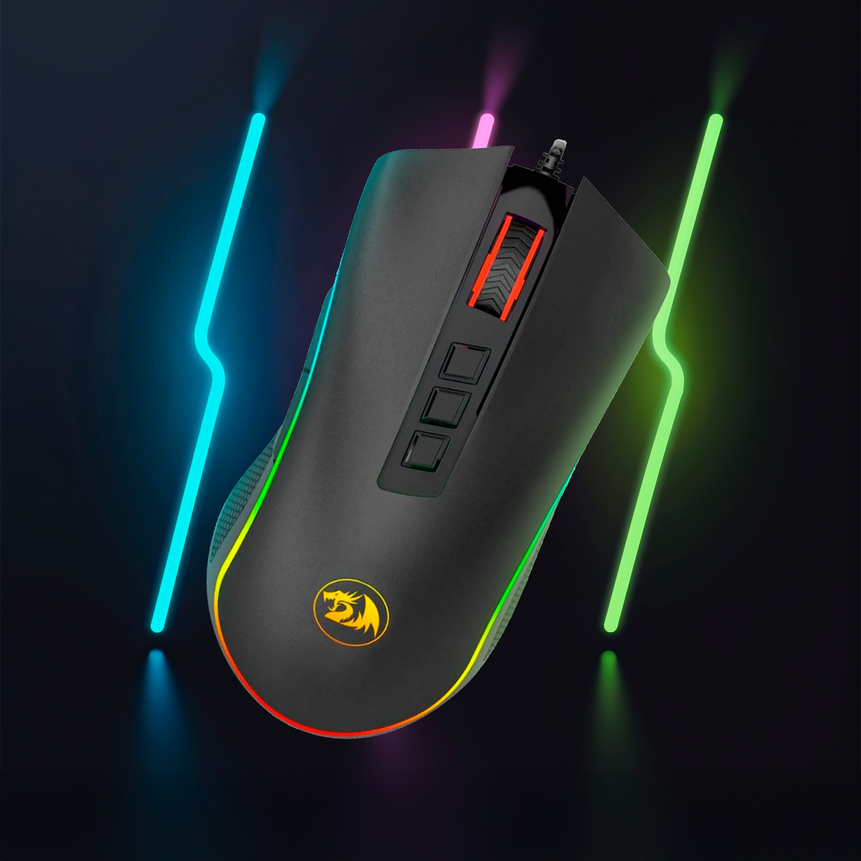 Redragon Cobra-Chroma M711 Mouse Gamer Negro