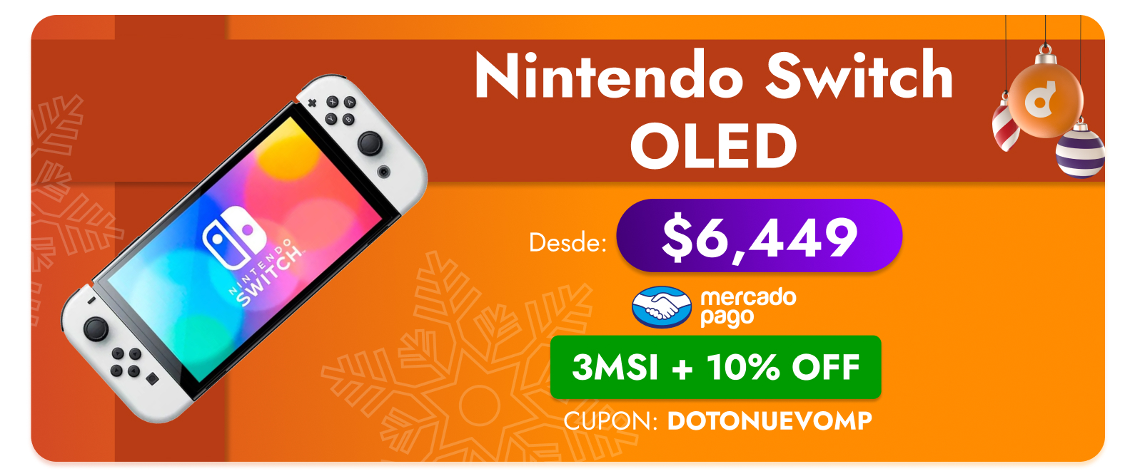 Consola Nintendo Switch OLED