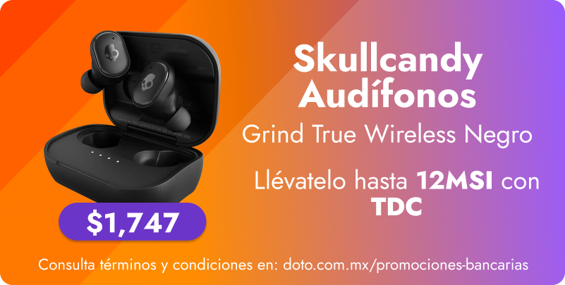 Skullcandy Audífonos inalámbricos Grind True Wireless