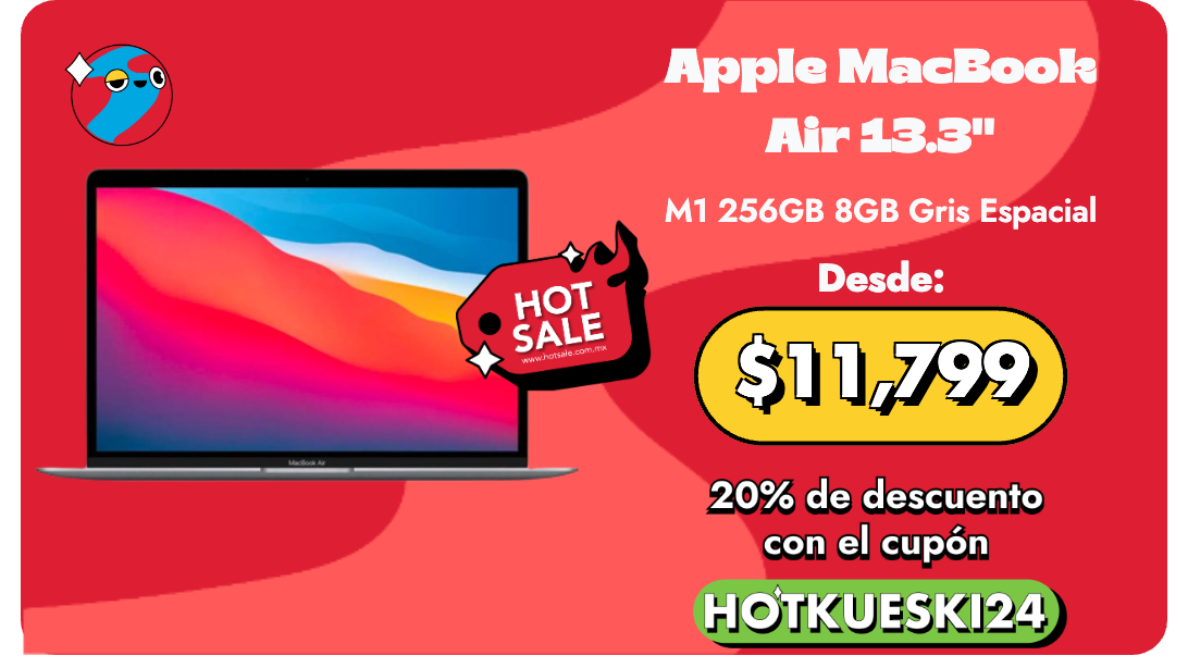 Apple MacBook Air 13.3" Chip M1